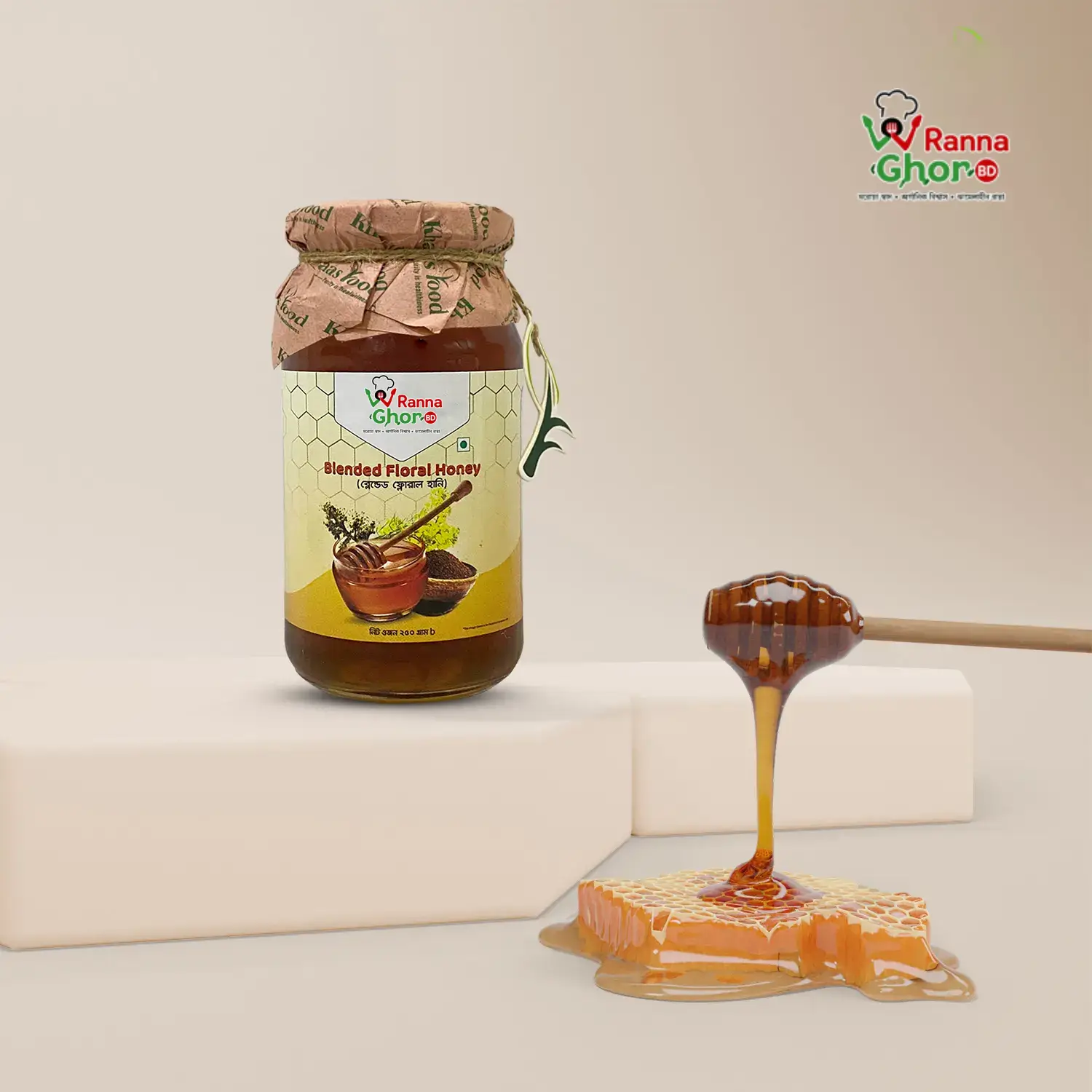 Blended Floral Honey (ব্লেন্ডেড ফ্লোরাল হানি)