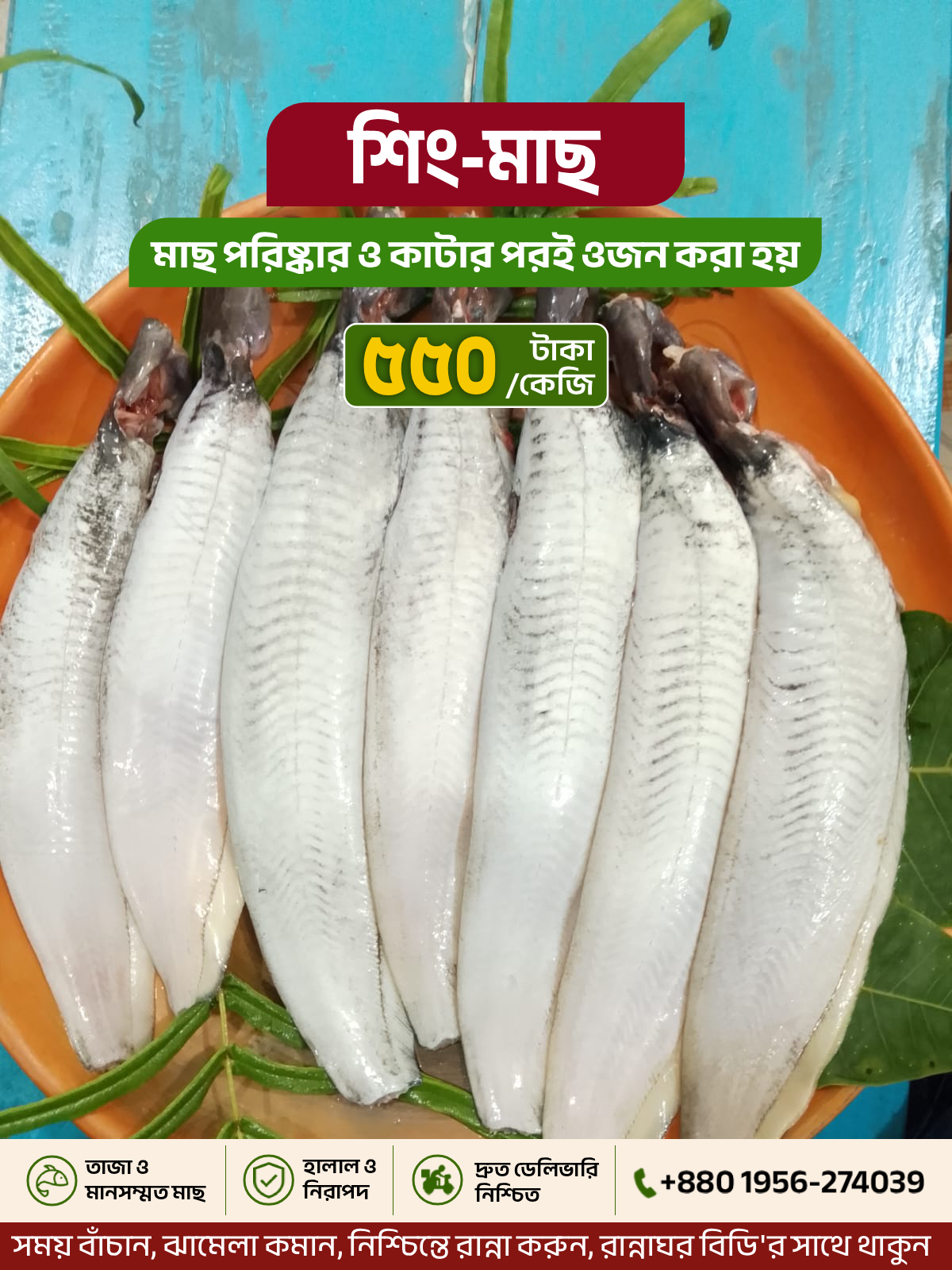 শিং মাছ (Ready to Cook)